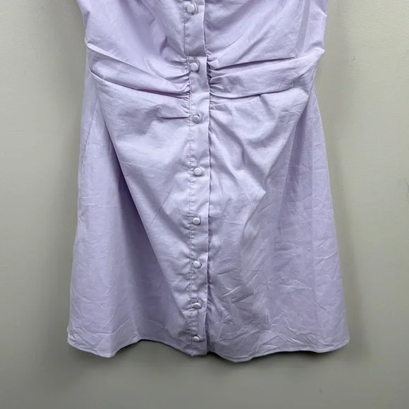 Mistress rocks house of cb girl crush Lavender Sleeveless Ruffle mini Dress smal - Picture 8 of 15